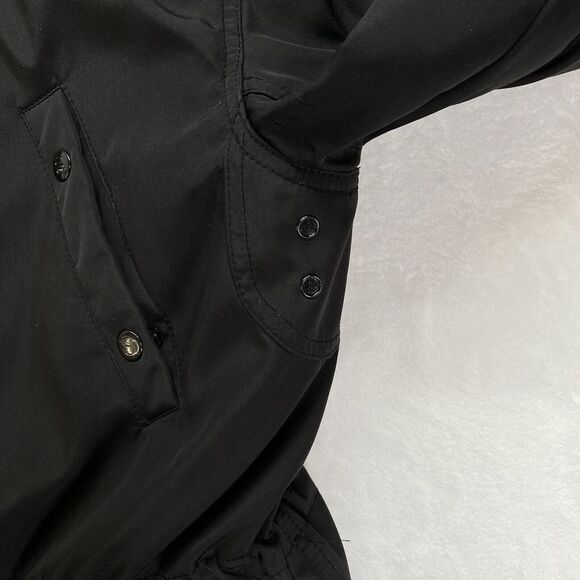 S13/NYC Winter Coat Womens Small puffer parka Faux Fur Hood lining penny lane - Picture 6 of 16